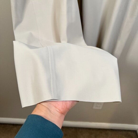 Athleta Stellar Straight Crop Pants Size 24 Travel Work Office Athleisure Tan - Picture 9 of 13